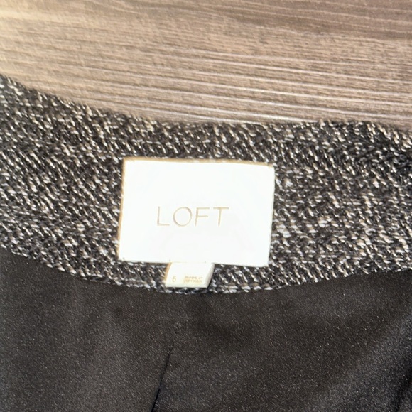 Ann Taylor Loft Women’s Black & White Jacket Blazer Size Small - Picture 3 of 7